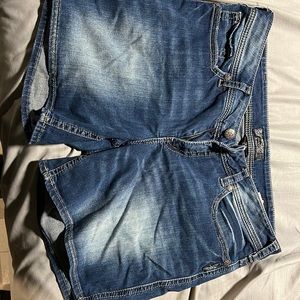 Silver suki mid short